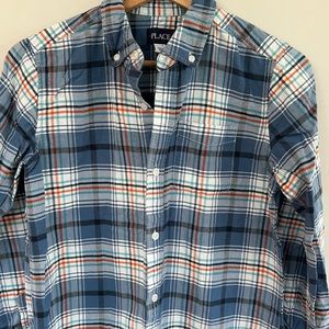 Boys size 14. Children’s Place. Long sleeve. Button down.